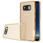 Чехол Nillkin Nature case для Samsung Galaxy S8 (золотистый, гелевый)