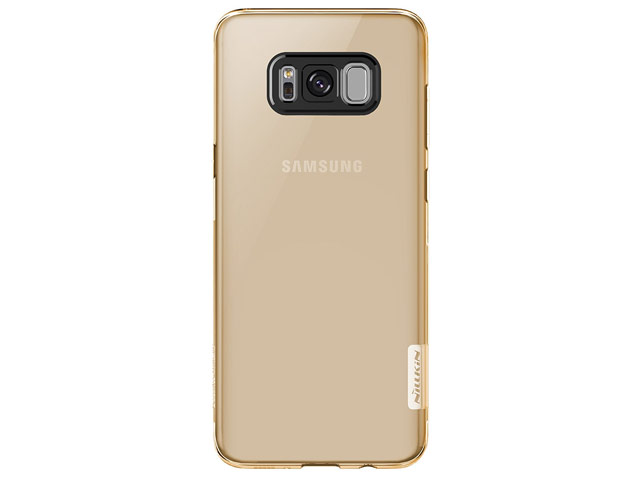 Чехол Nillkin Nature case для Samsung Galaxy S8 (золотистый, гелевый)