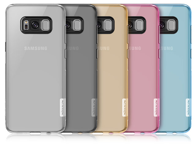 Чехол Nillkin Nature case для Samsung Galaxy S8 (розовый, гелевый)
