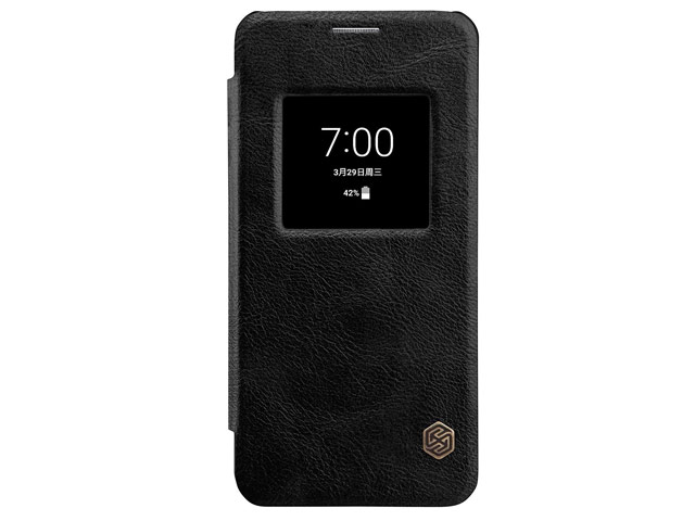 Чехол Nillkin Qin leather case для LG G6 (черный, кожаный)