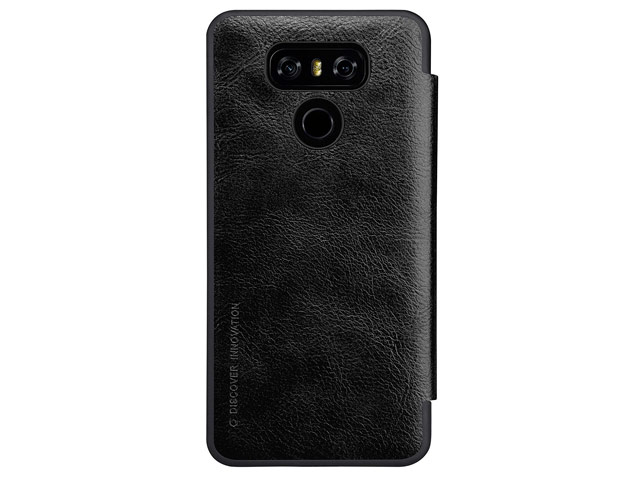Чехол Nillkin Qin leather case для LG G6 (черный, кожаный)