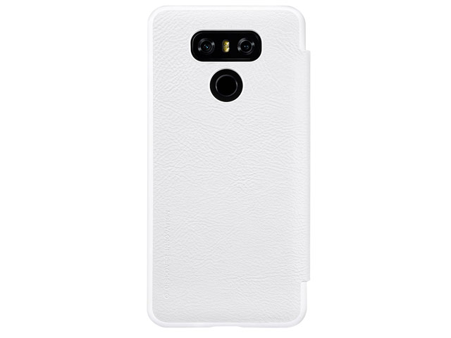 Чехол Nillkin Qin leather case для LG G6 (белый, кожаный)