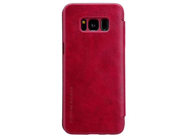 Чехол Nillkin Qin leather case для Samsung Galaxy S8 plus (красный, кожаный)