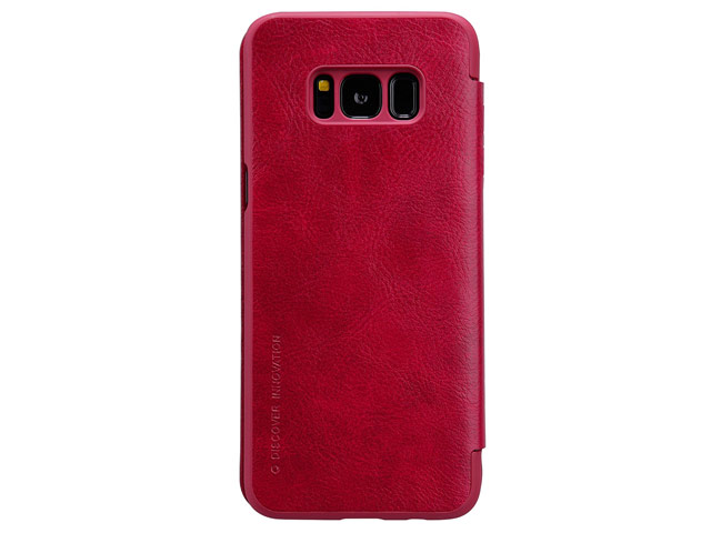 Чехол Nillkin Qin leather case для Samsung Galaxy S8 (красный, кожаный)