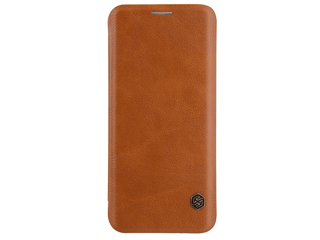 Чехол Nillkin Qin leather case для Samsung Galaxy S8 (коричневый, кожаный)