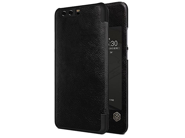 Чехол Nillkin Qin leather case для Huawei P10 plus (черный, кожаный)