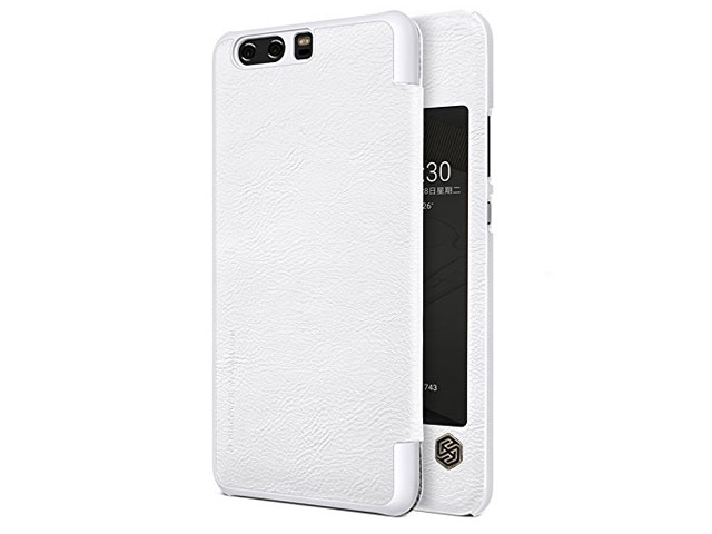 Чехол Nillkin Qin leather case для Huawei P10 (белый, кожаный)