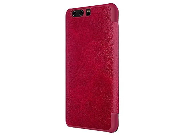 Чехол Nillkin Qin leather case для Huawei P10 (красный, кожаный)