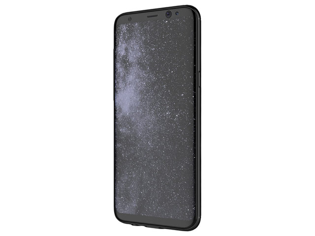 Чехол Nillkin Synthetic fiber для Samsung Galaxy S8 plus (черный, карбон)