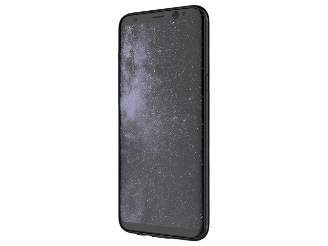 Чехол Nillkin Synthetic fiber для Samsung Galaxy S8 (черный, карбон)
