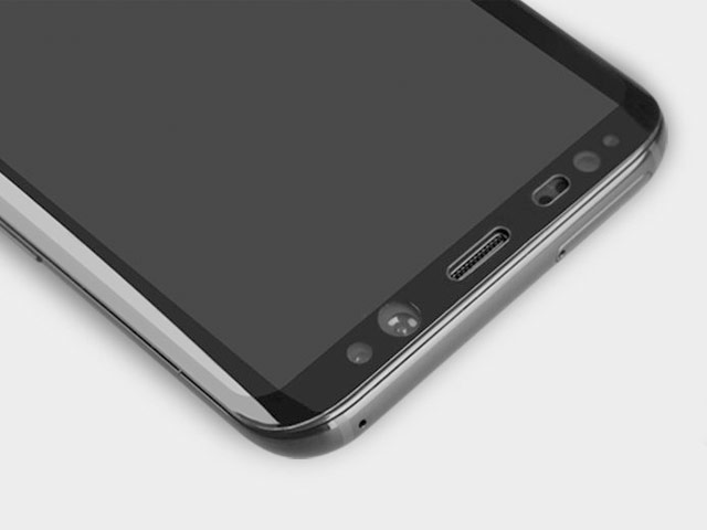 Защитная пленка Nillkin 3D CP+ MAX Glass Protector для Samsung Galaxy S8 plus (стеклянная, черная)