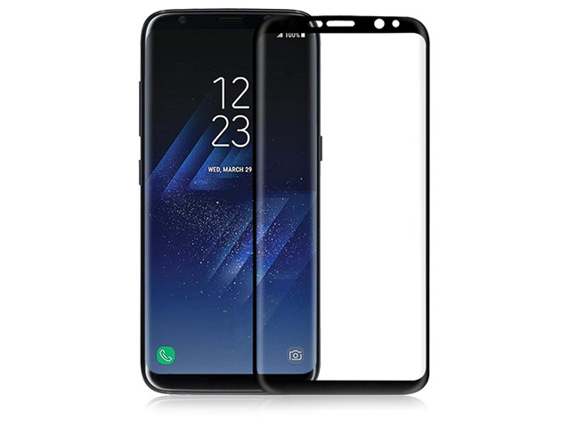 Защитная пленка Nillkin 3D CP+ MAX Glass Protector для Samsung Galaxy S8 (стеклянная, черная)