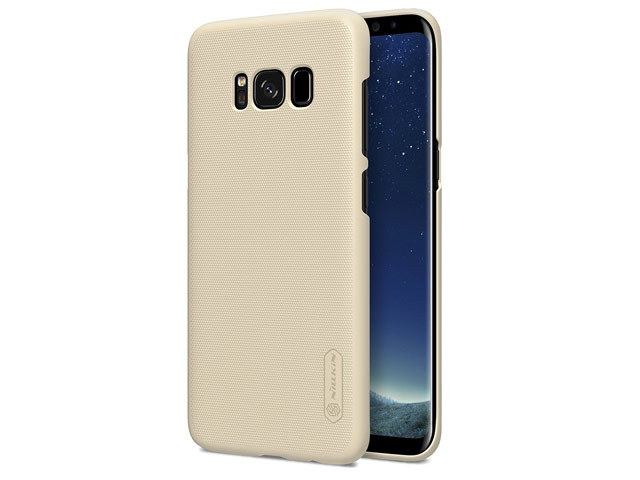 Чехол Nillkin Hard case для Samsung Galaxy S8 plus (золотистый, пластиковый)