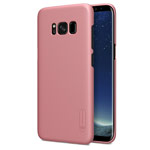 Чехол Nillkin Hard case для Samsung Galaxy S8 plus (розово-золотистый, пластиковый)