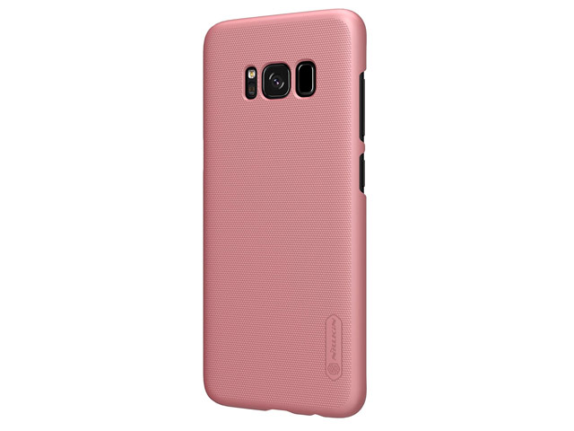 Чехол Nillkin Hard case для Samsung Galaxy S8 plus (розово-золотистый, пластиковый)