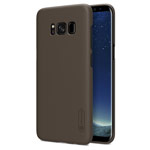 Чехол Nillkin Hard case для Samsung Galaxy S8 plus (темно-коричневый, пластиковый)