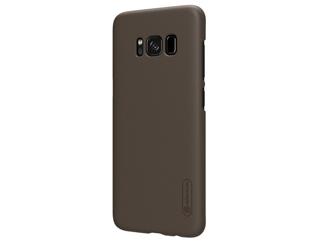 Чехол Nillkin Hard case для Samsung Galaxy S8 plus (темно-коричневый, пластиковый)
