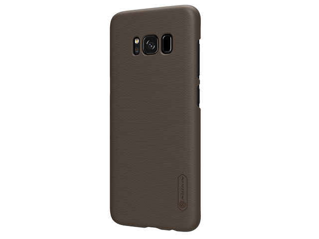 Чехол Nillkin Hard case для Samsung Galaxy S8 (темно-коричневый, пластиковый)