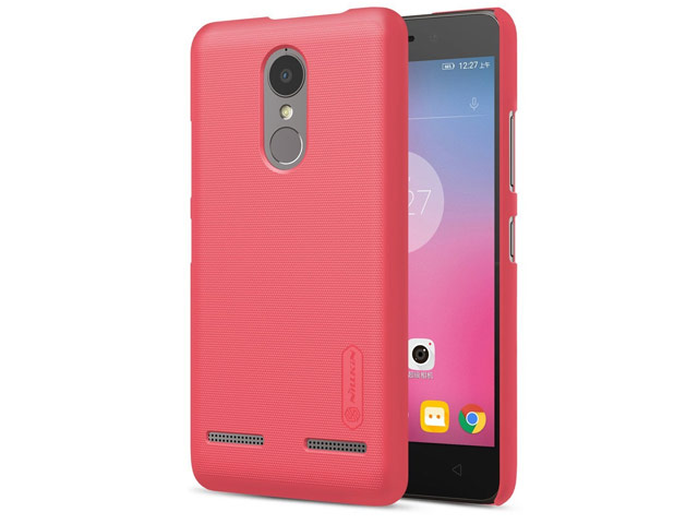 Чехол Nillkin Hard case для Lenovo K6 Power (красный, пластиковый)