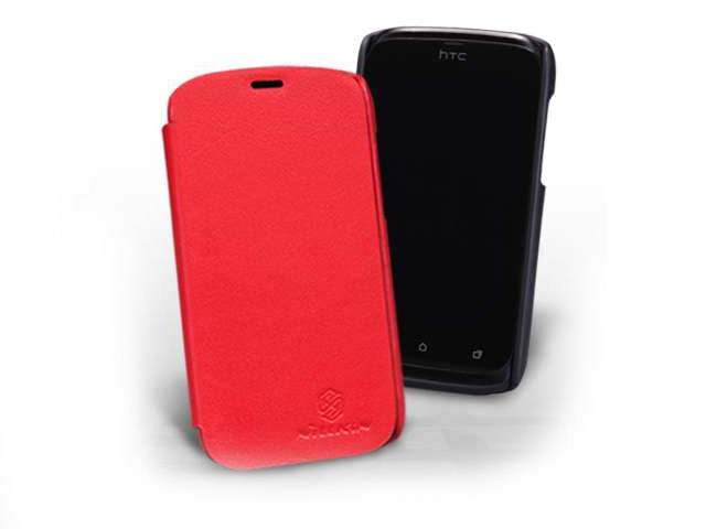Чехол Nillkin Side leather case для HTC Desire V T328w/Desire X T328e (черный, кожанный)