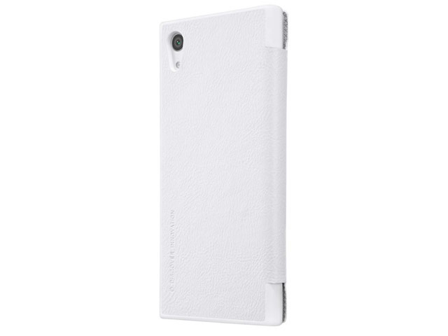 Чехол Nillkin Qin leather case для Sony Xperia XA1 (белый, кожаный)