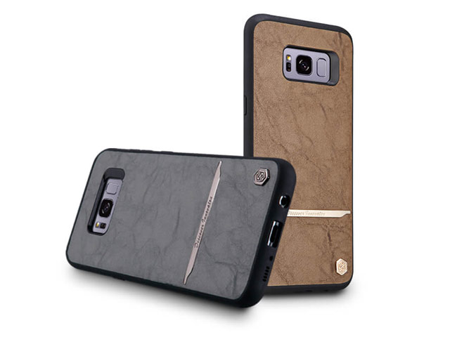 Чехол Nillkin Mercier Case для Samsung Galaxy S8 (коричневый, матерчатый)