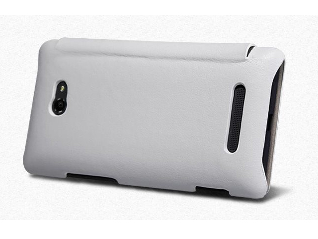Чехол Nillkin Side leather case для HTC Windows Phone 8X (белый, кожанный)