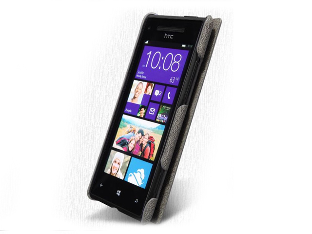 Чехол Nillkin Tree-texture Leather Case для HTC Windows Phone 8X (серый, кожанный)
