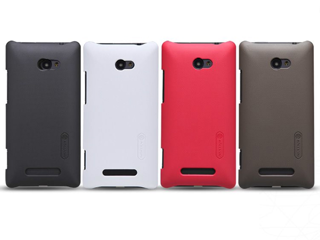 Чехол Nillkin Hard case для HTC Windows Phone 8X (черный, пластиковый)