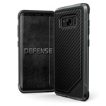 Чехол X-doria Defense Lux для Samsung Galaxy S8 (Black Carbon, маталлический)