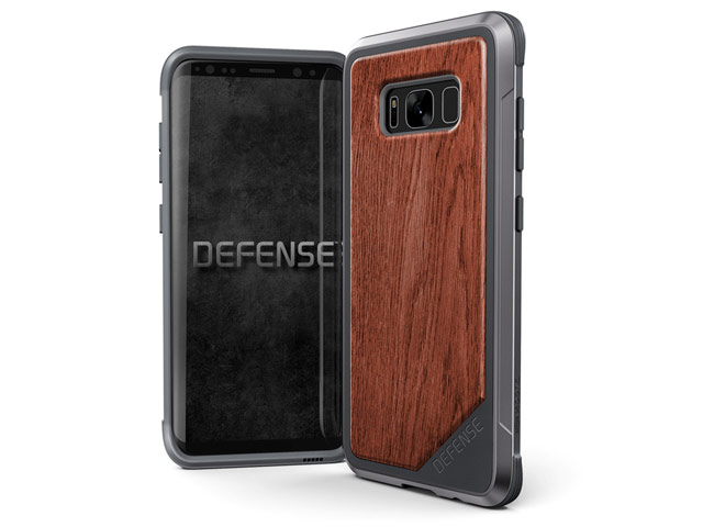 Чехол X-doria Defense Lux для Samsung Galaxy S8 (Rosewood, маталлический)