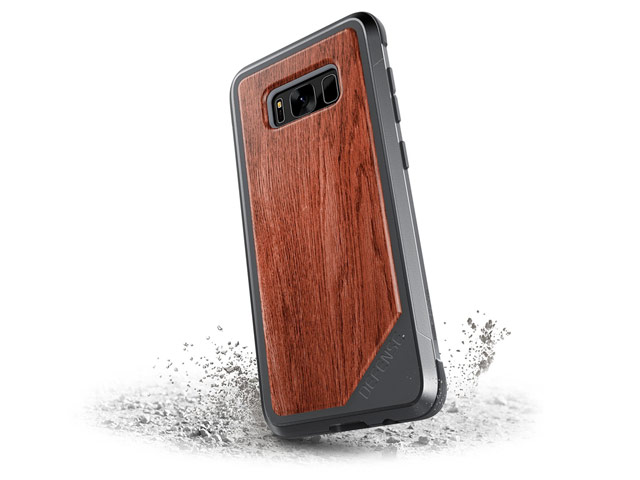 Чехол X-doria Defense Lux для Samsung Galaxy S8 (Rosewood, маталлический)