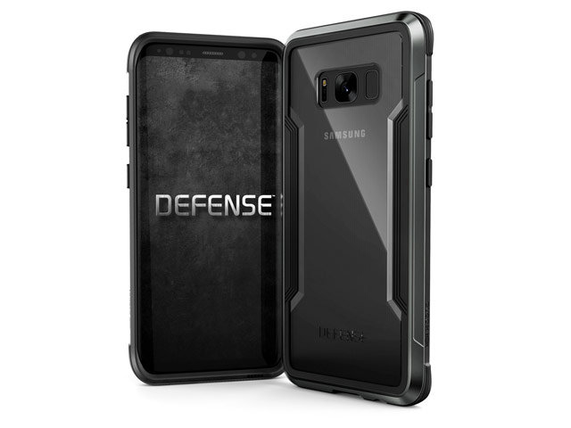 Чехол X-doria Defense Shield для Samsung Galaxy S8 plus (черный, маталлический)