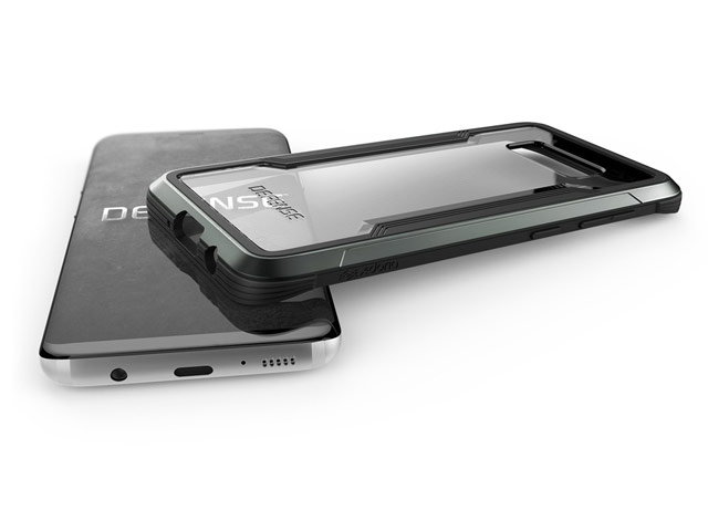 Чехол X-doria Defense Shield для Samsung Galaxy S8 plus (черный, маталлический)