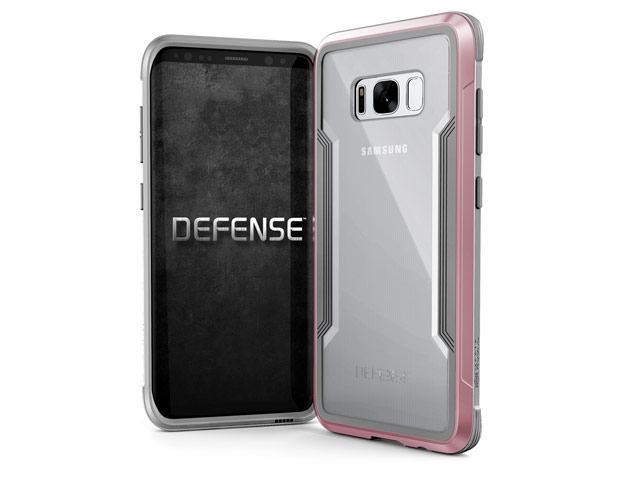 Чехол X-doria Defense Shield для Samsung Galaxy S8 plus (розово-золотистый, маталлический)