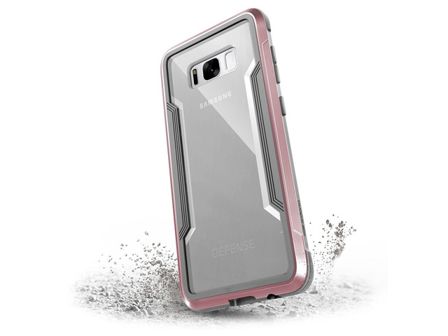 Чехол X-doria Defense Shield для Samsung Galaxy S8 (розово-золотистый, маталлический)