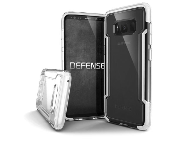 Чехол X-doria Defense Clear для Samsung Galaxy S8 (белый, пластиковый)