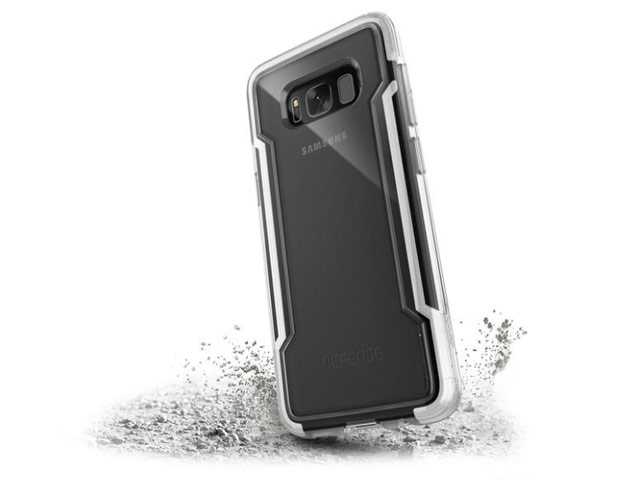 Чехол X-doria Defense Clear для Samsung Galaxy S8 (белый, пластиковый)