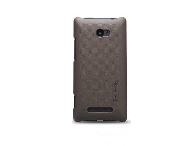 Чехол Nillkin Hard case для HTC Windows Phone 8X (коричневый, пластиковый)