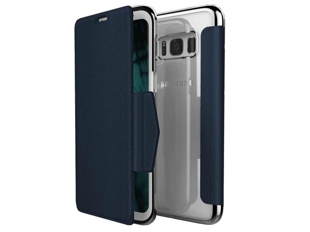 Чехол X-doria Engage Folio case для Samsung Galaxy S8 plus (синий, кожаный)