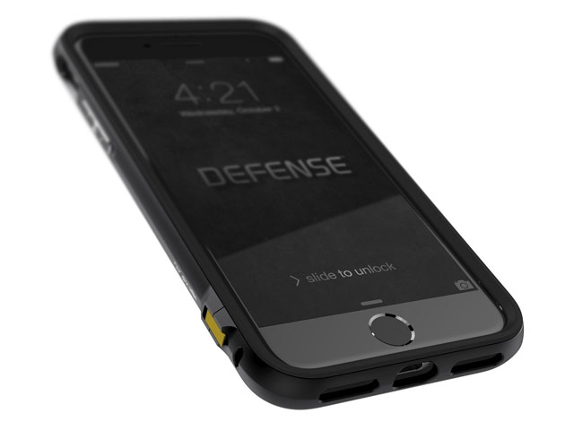 Чехол X-doria Defense Lux для Apple iPhone 7 (Black Desert Camo, маталлический)