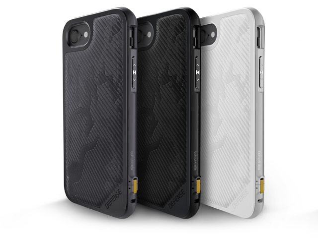 Чехол X-doria Defense Lux для Apple iPhone 7 (Gray Desert Camo, маталлический)