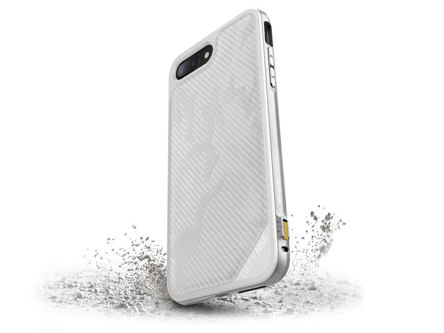 Чехол X-doria Defense Lux для Apple iPhone 7 plus (White Desert Camo, маталлический)