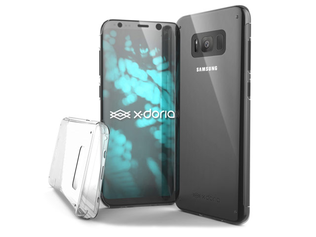 Чехол X-doria Defense 360 для Samsung Galaxy S8 plus (прозрачный, пластиковый)