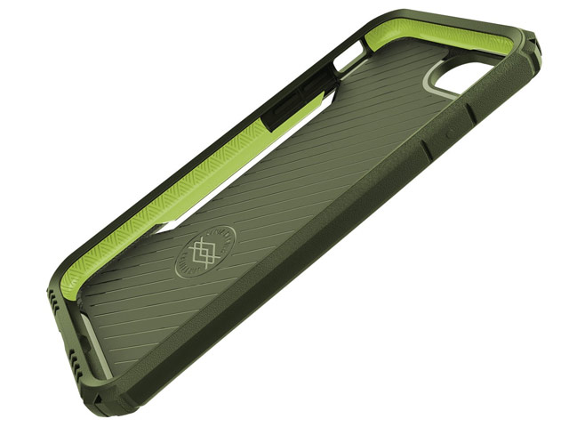 Чехол X-doria Defense Gear для Apple iPhone 7 (Green Digital Camo, маталлический)