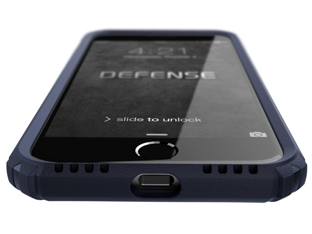 Чехол X-doria Defense Gear для Apple iPhone 7 (Blue Digital Camo, маталлический)