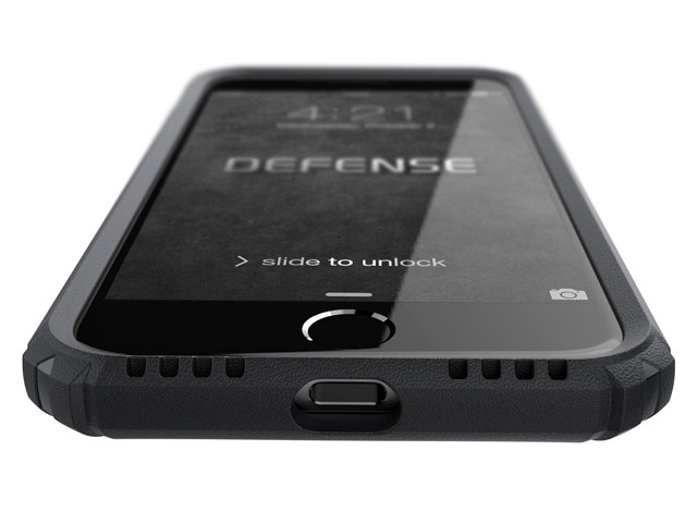 Чехол X-doria Defense Gear для Apple iPhone 7 plus (Grey Digital Camo, маталлический)