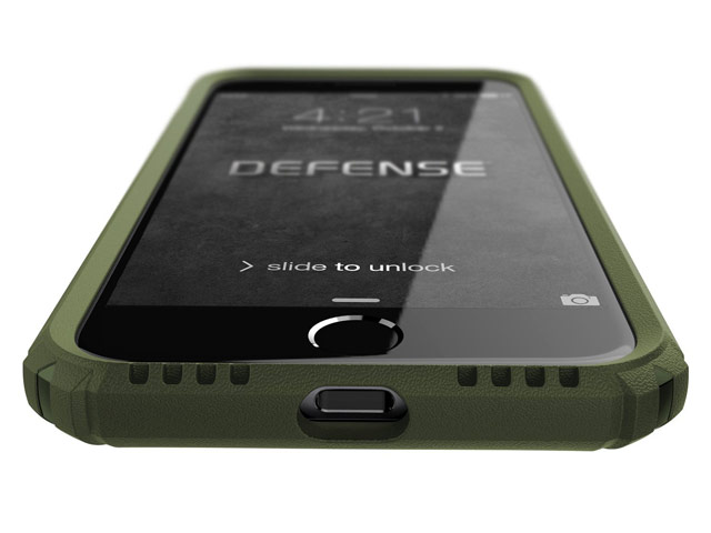 Чехол X-doria Defense Gear для Apple iPhone 7 plus (Green Digital Camo, маталлический)