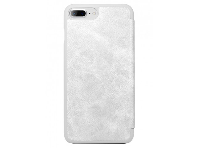 Чехол G-Case Business Series для Apple iPhone 7 plus (белый, кожаный)