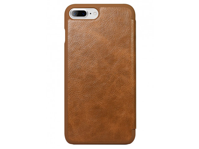 Чехол G-Case Business Series для Apple iPhone 7 plus (коричневый, кожаный)